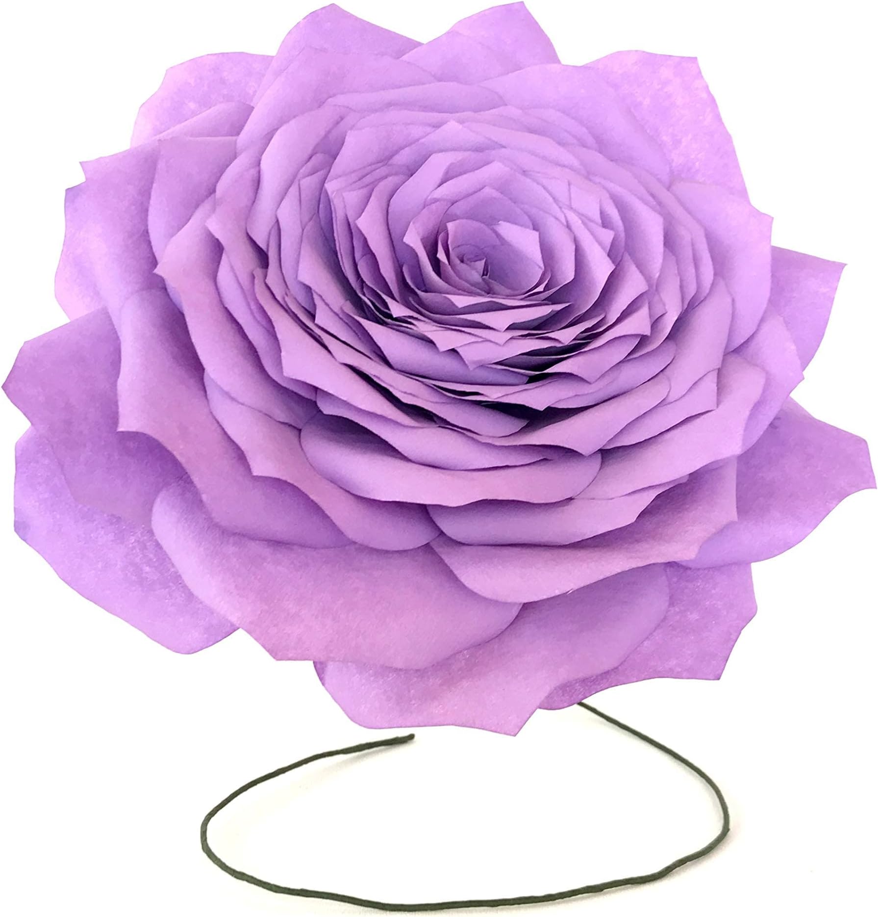 Giant 11 or 9 Inch Paper Rose - Customizable Colors