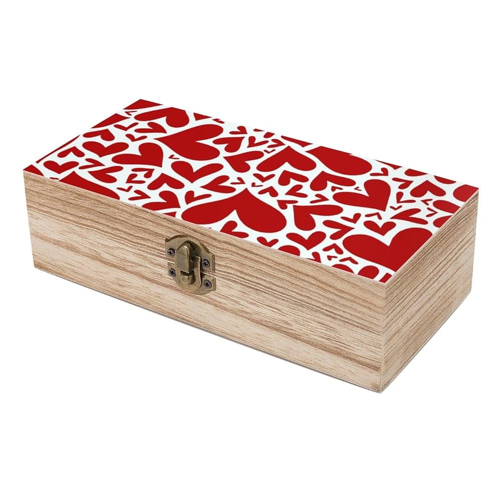 ハート型引き出しの木製小物入れ　ジュエリーボックス 木製 オルゴール付き小物入れ ジュエリーボックス ハート型