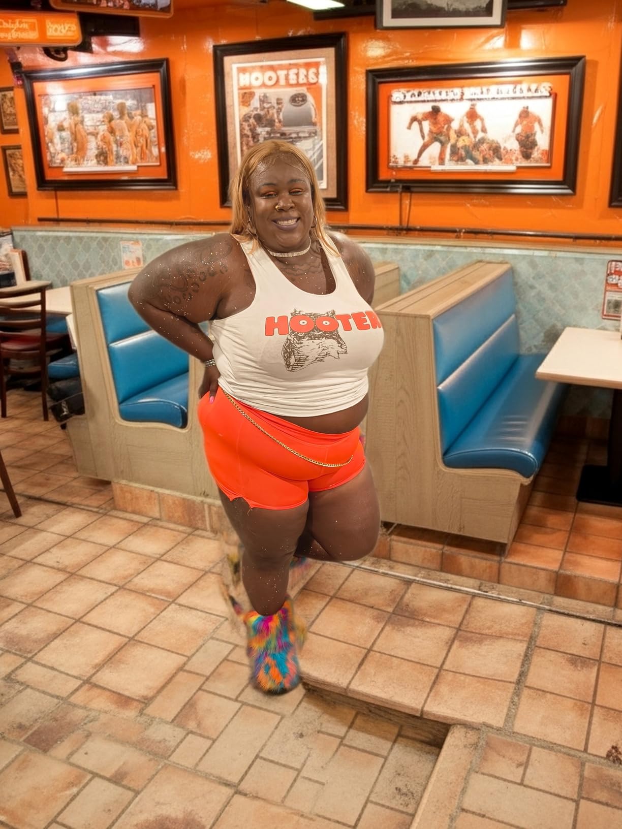 Ripple Junction Hooters Girl Iconic Waitress Outfit Guinea | Ubuy