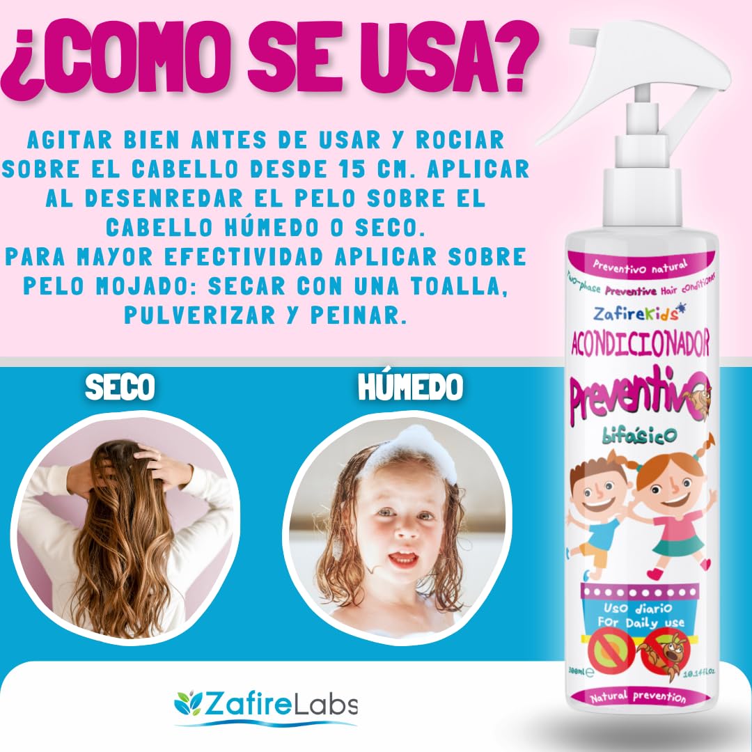 ZafireKids Biphasic Preventive Conditioner 300 ml