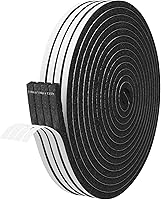 Vista 28 de Cinta aislante de espuma autoadhesiva Storystore, 2 pulgadas x 3/8 pulgadas x 6,5 pies, resistente a la intemperie para puertas y ventanas, sello