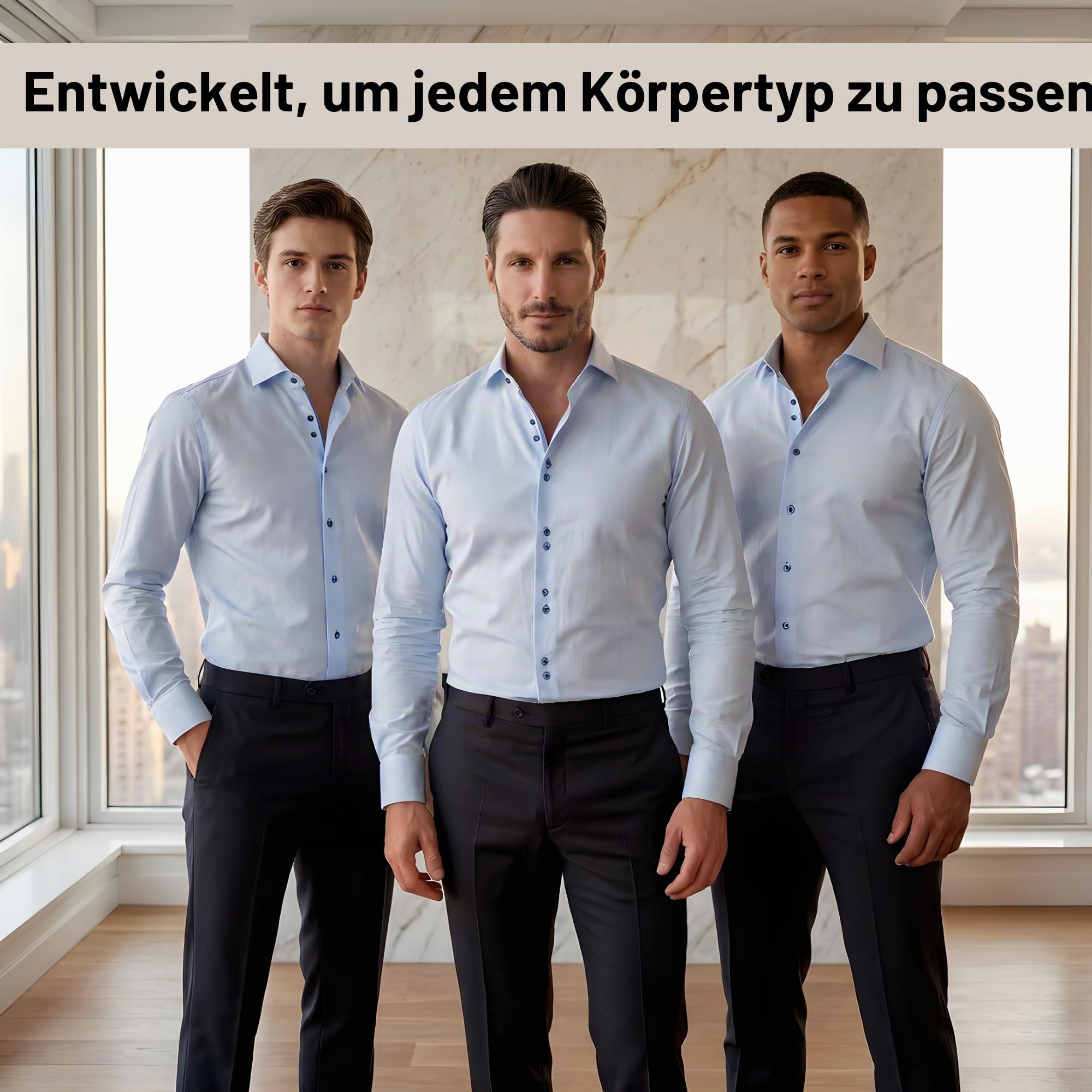 NV-Holders: S-Holder Premium Hemdhalter, Hemdstrumpfbänder, Hemdträger für Herren