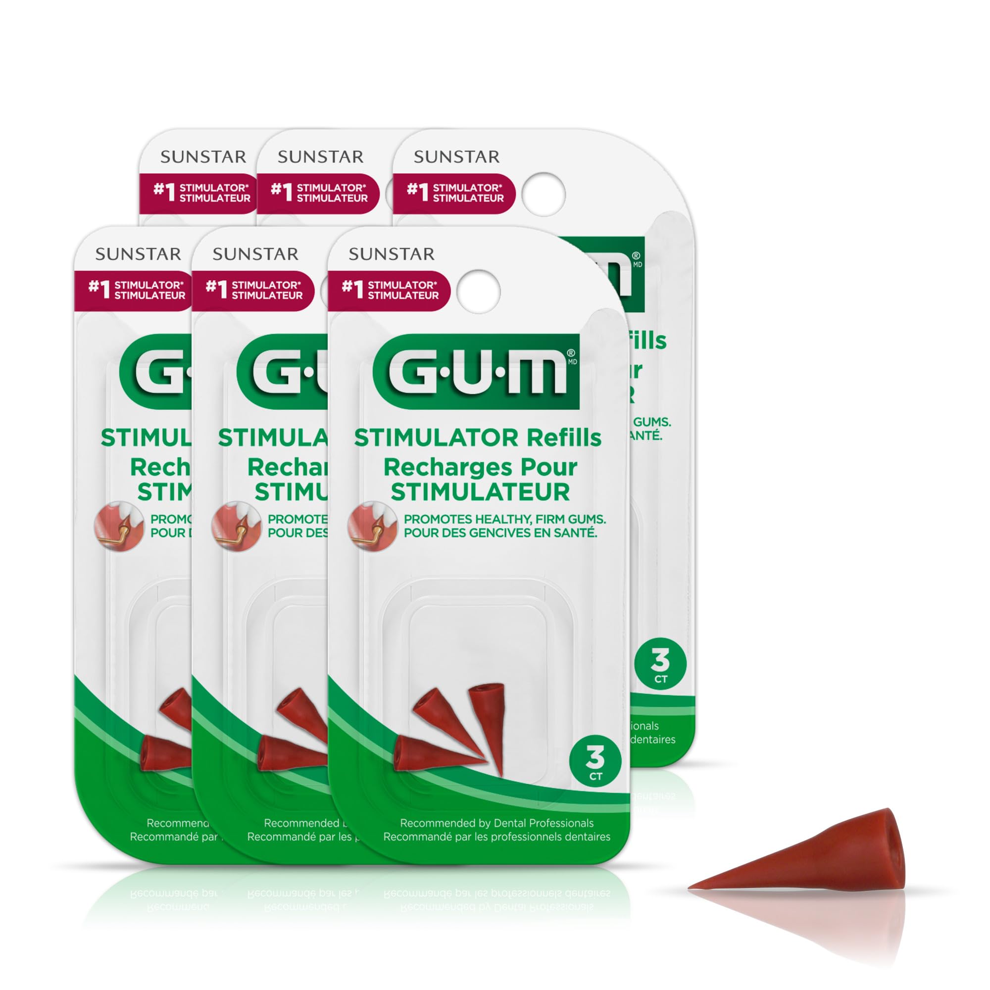 GUM Stimulator 6 Pack 10070942006016 6