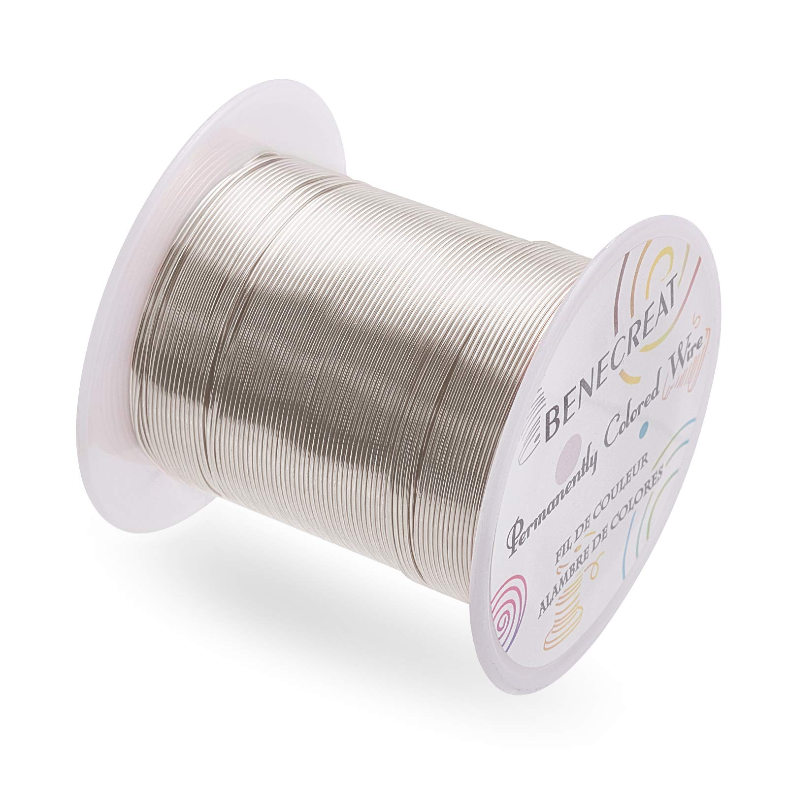 Filo Di Rame Per Gioielli 60m - Argento 0.4mm Per Artigianato E Design - Foto 5