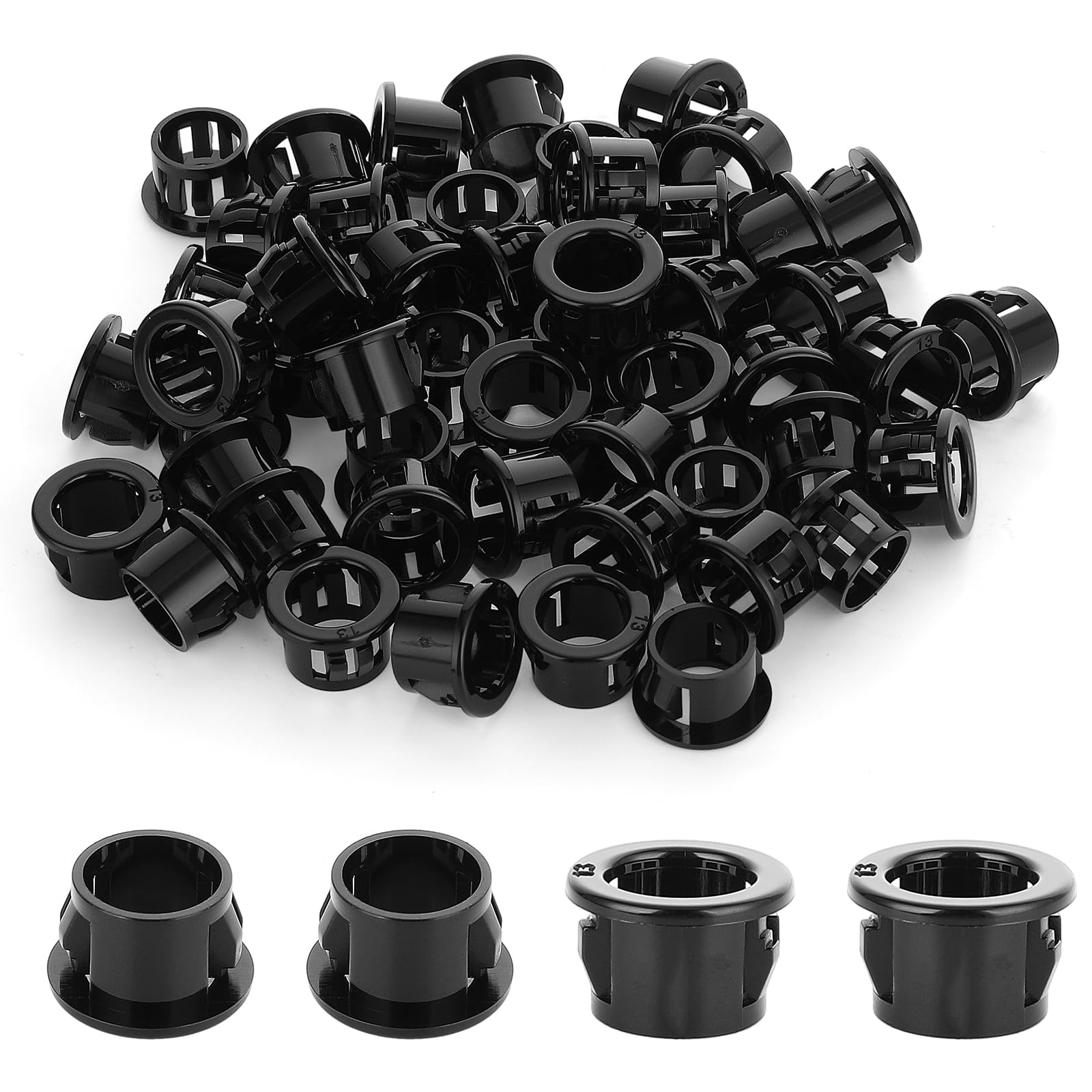 PATIKIL 16 Diaeter Silicone Round Snap, 30 Pcs In Type Locking 3 thumbnail image