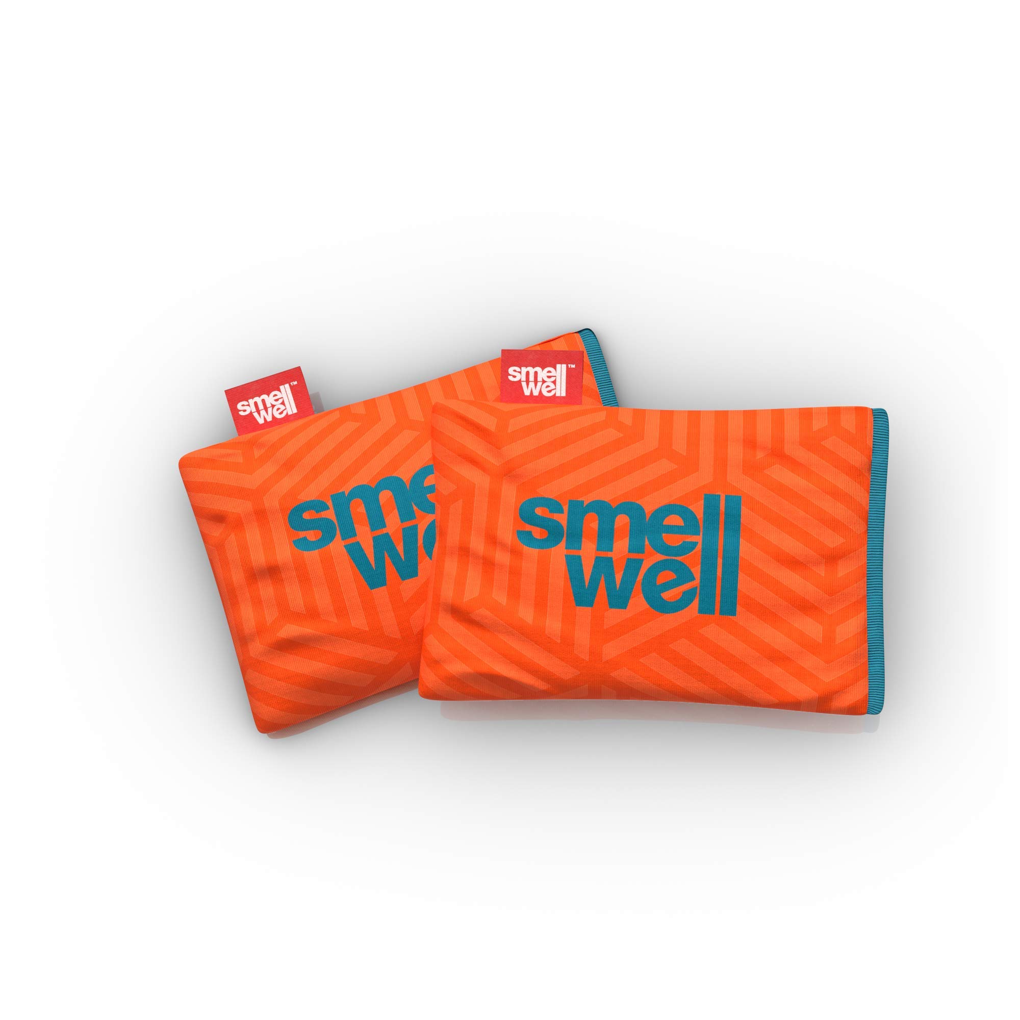 Unisex Adult Geometric Orange SmellWell poduszka do osuszania i odświeżania butów, toreb sportowych, a nawet samochodów o świeżym zapachu, uniwersalna