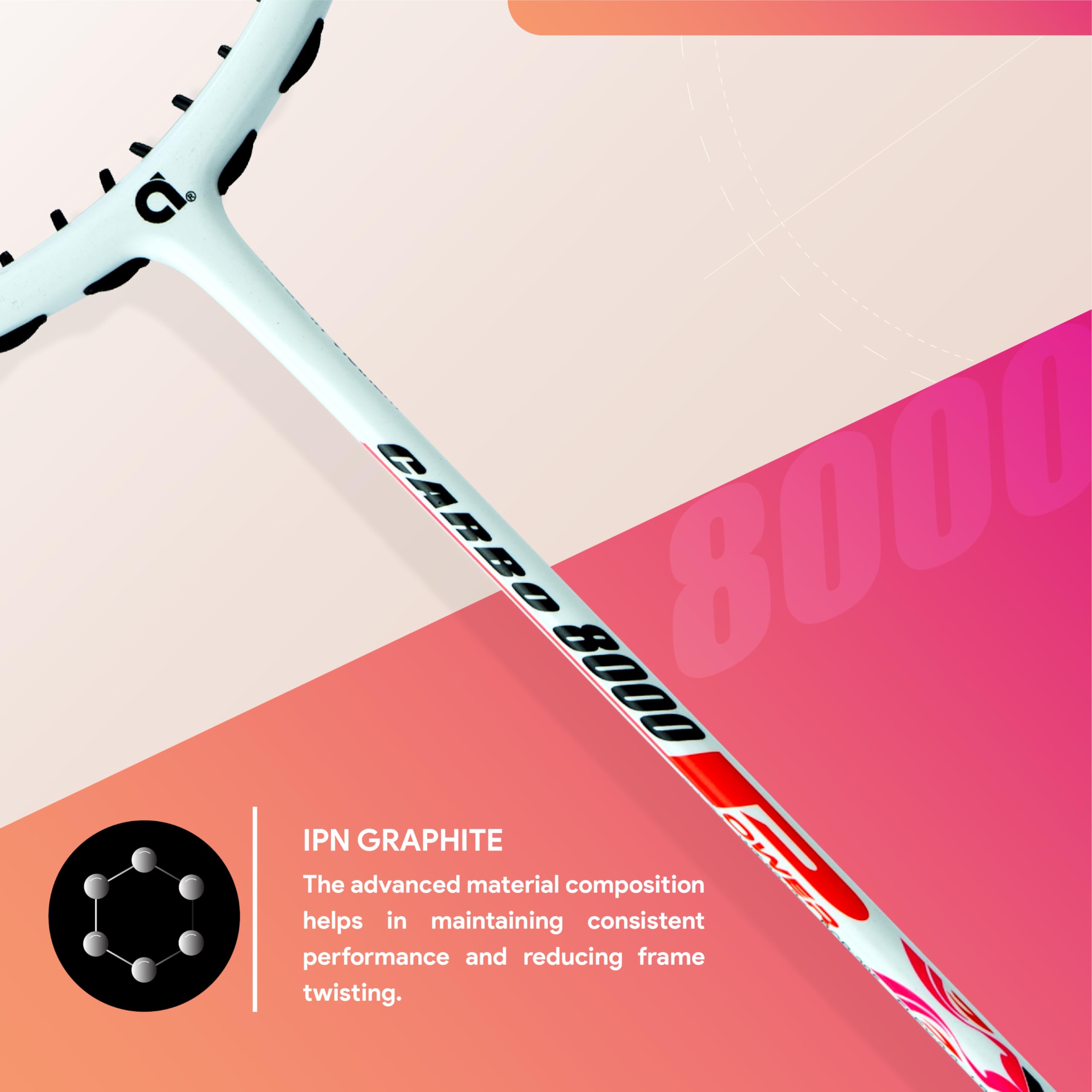 Buy Apacs Carbo 8000 Power | 38 LBS | Nano Fused Graphite Shaft