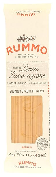 Rummo Squared Spaghetti Pasta, 16 Oz