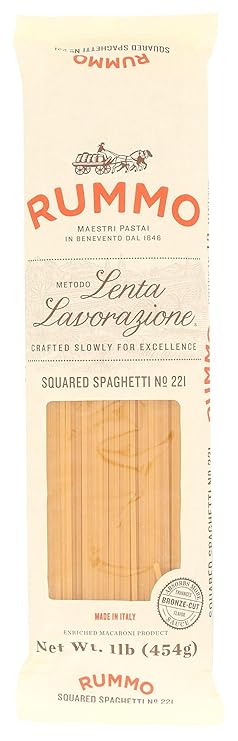 Rummo Squared Spaghetti Pasta, 16 Oz