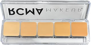 RCMA 5 Part "Series Favorites" Palette KO Series, Perfect for Professional Makeup Artists, Foundation Highlight or Contour, Long-Lasting Everyday Makeup