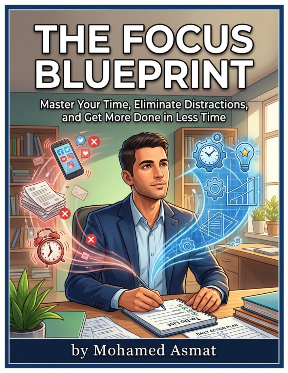 The Focus Blueprint: Master Your Time, Eliminate Distractions, and Get More Done in Less Time