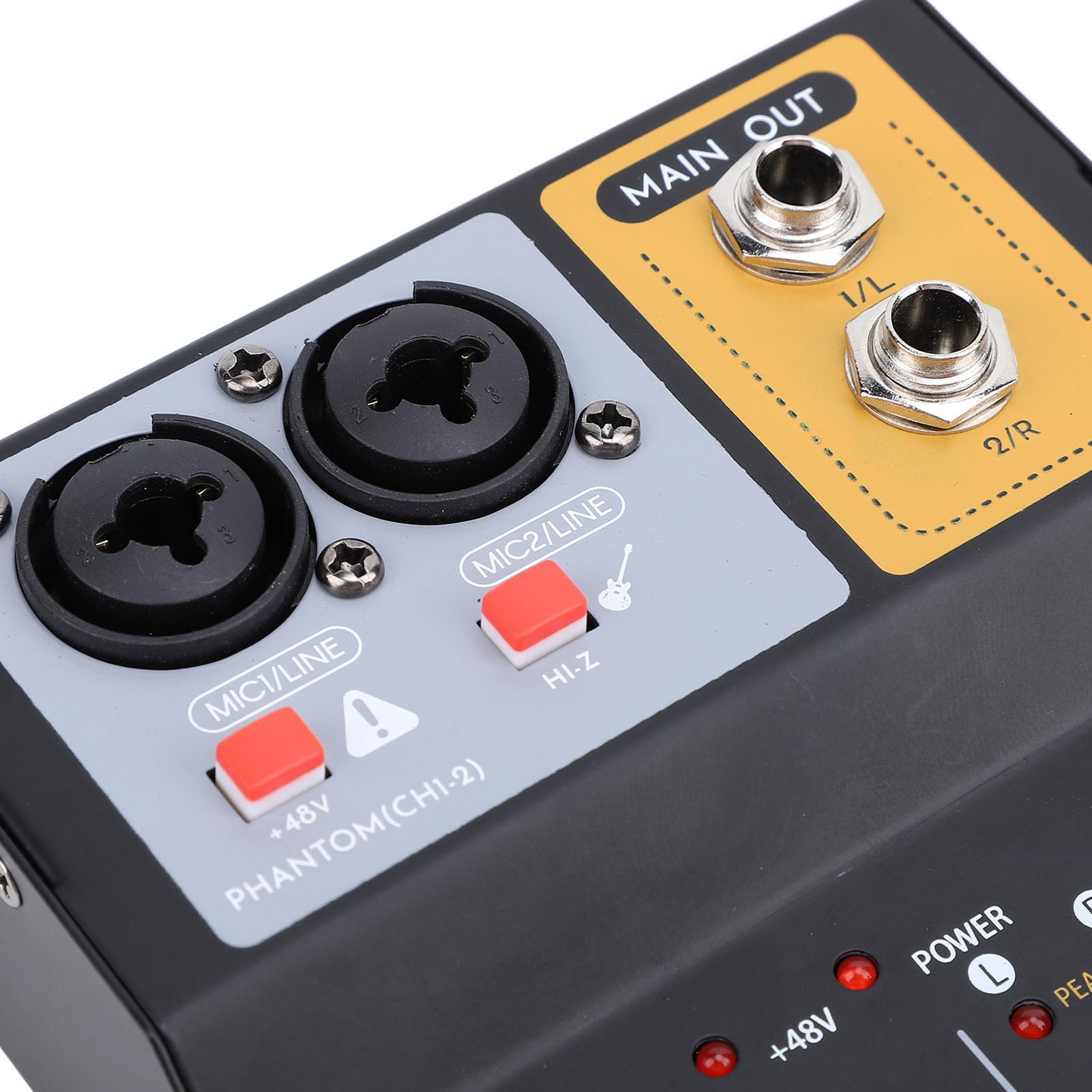 Console sono-sonne professionnelle 2 canaux enregistrant le système de console de mélangeur entièrement compatible de transmission sans fil avec USB Bluetooth pour PC en direct