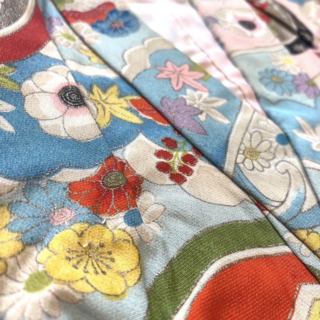 Amazon.co.jp: 七五三 女の子 セット アンティーク レトロ 戦前 長襦袢