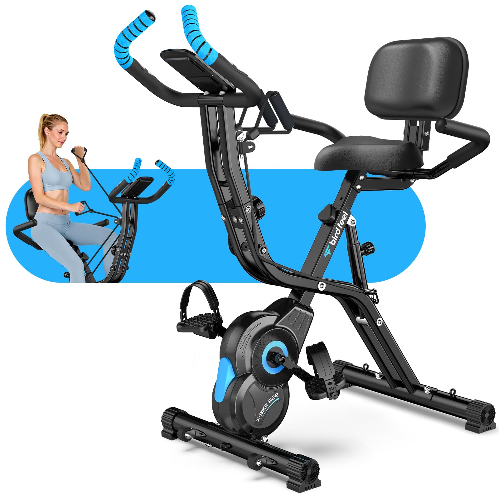 XTERRA Fitness Folding Exercise Bike,