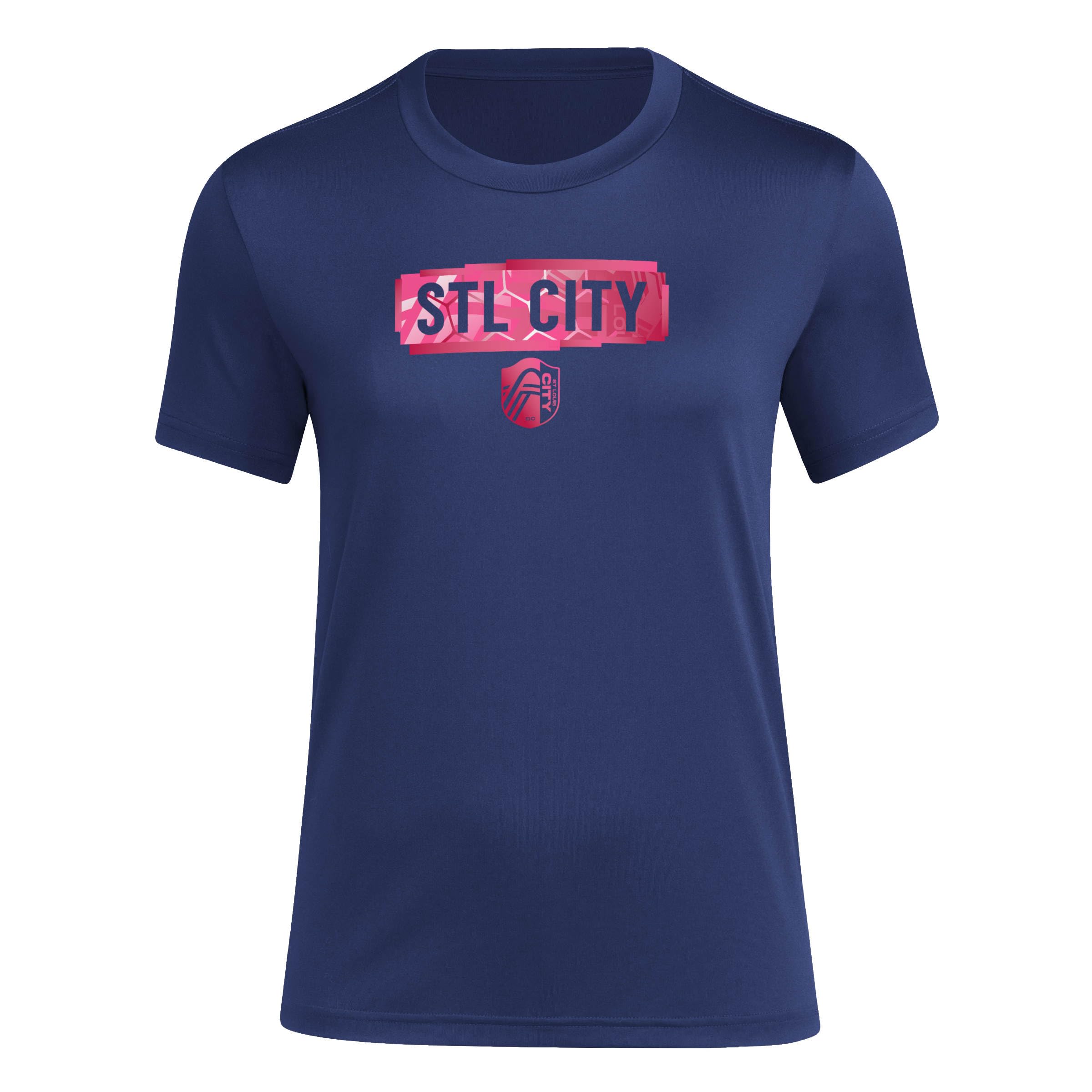 adidas Women's MLS Team Pre-Game Short Sleeve T-Shirt