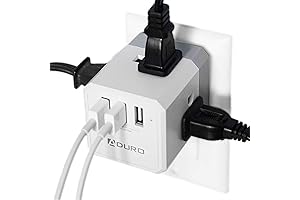 Aduro Surge Protector with USB: Power Up Your Space Safely