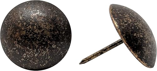 Tachuelas de tapicería de alta calidad, pasadores de cabeza de clavos de 1 pulgada de diámetro, adornos decorativos grandes para muebles (50