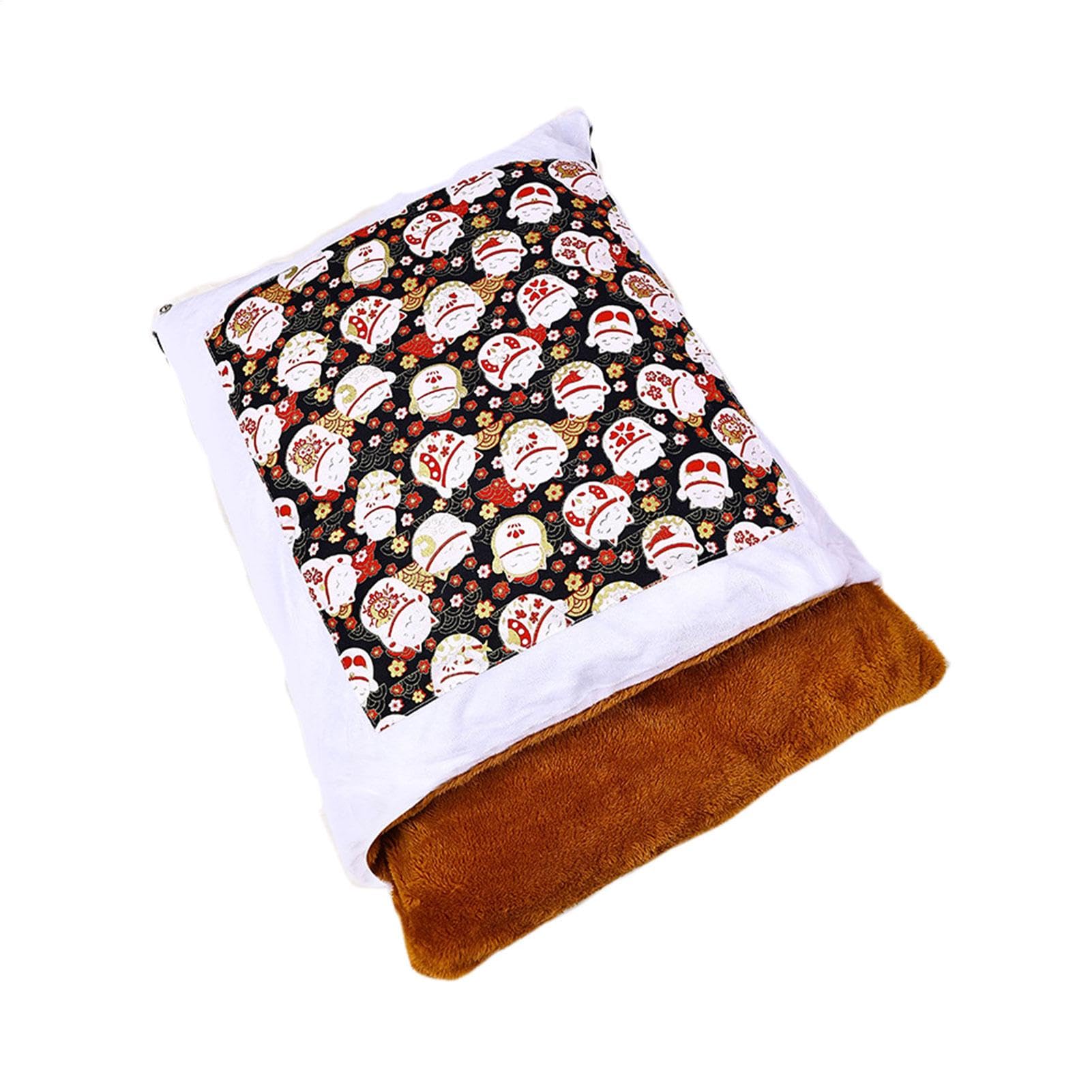Sac de couchage chaud pour chat d'intérieur et petit chiot de moins de 7kg