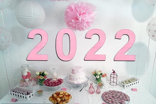 Miniatura 4 de Números de madera grandes de 17 pulgadas, número de madera, número de madera en blanco, tablero de letreros de madera, números de madera para