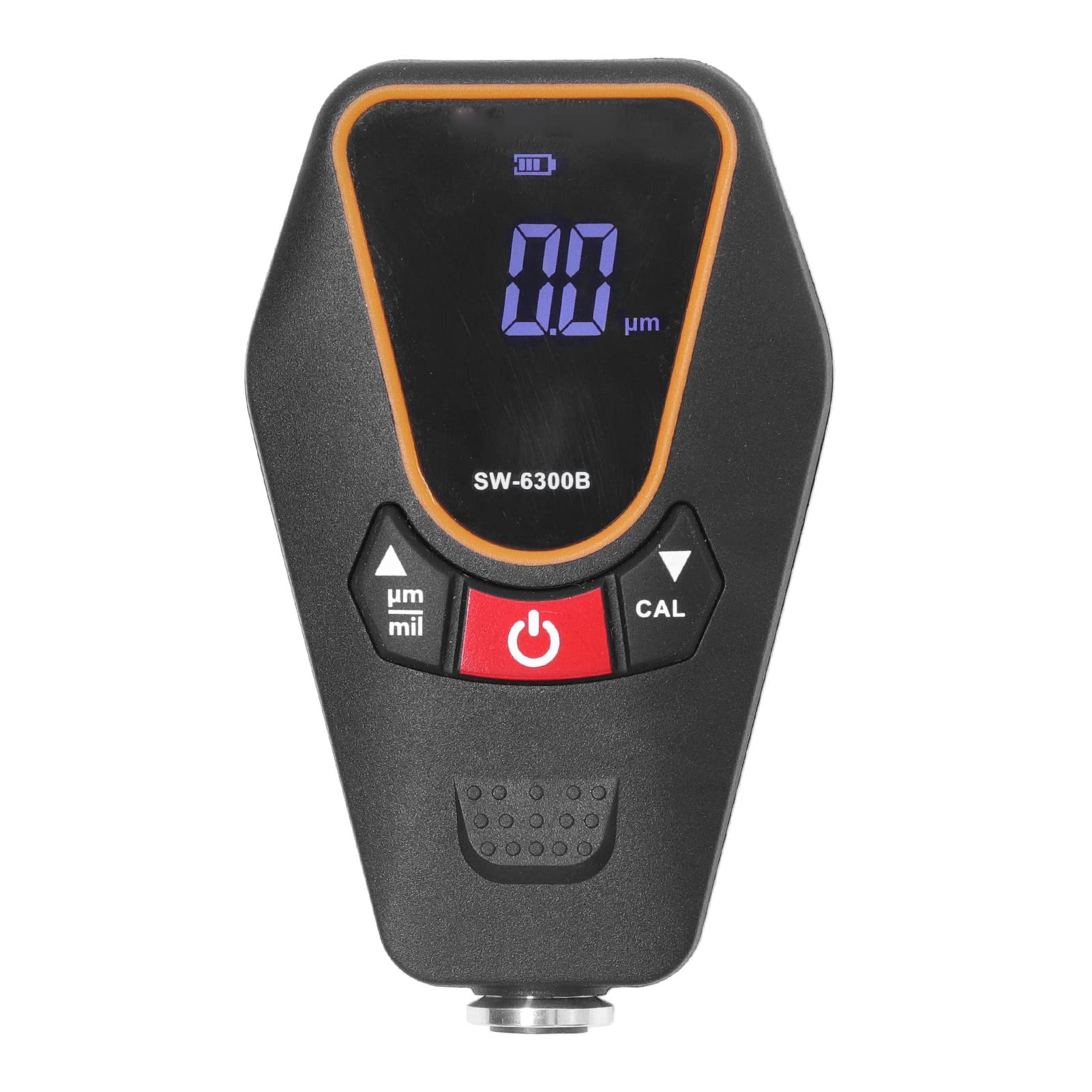 Ejoyous Medidor de Espesor de Revestimiento Medidor de Espesor de Pintura Digital ABS con Sonda de Alta Precisión 0 a 1700 μm Reconocimiento Automático de Sustrato Calibración Multipunto para Talleres
