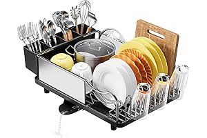 Extra-Large Dish Drying Rack for Maximum Kitchen Organization