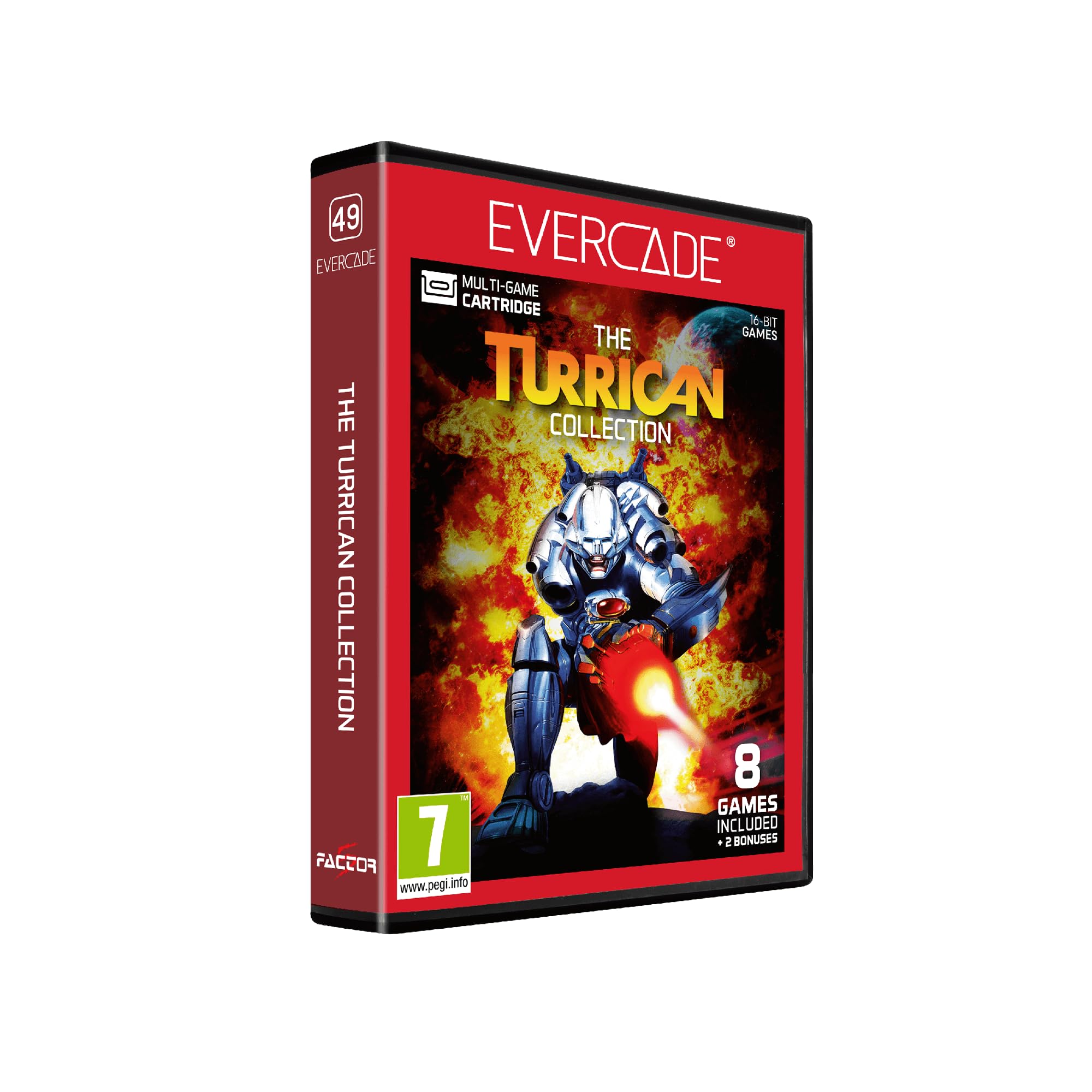 Evercade The Turrican Collection : Amazon.co.uk: PC & Video Games