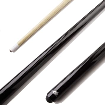 Mizerak 40 Shorty Pool Cue One-Piece Hardwood Stick 12mm Leather Tip Best for Kids, Tight Spaces, or Precision Shots