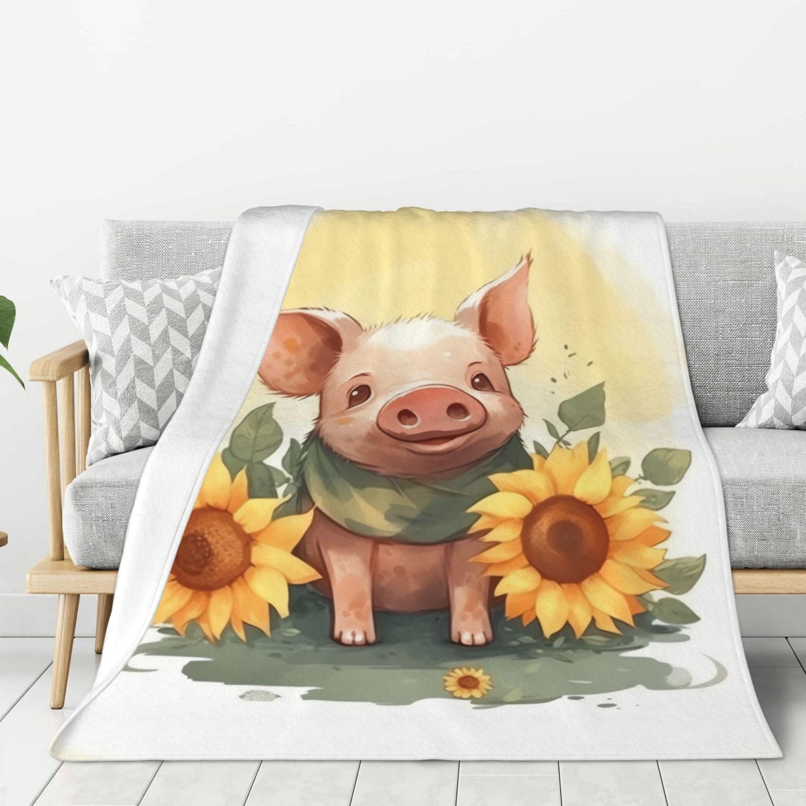 Couverture en flanelle douce comme un câlin, jeté réconfortant pour des soirées cocooning