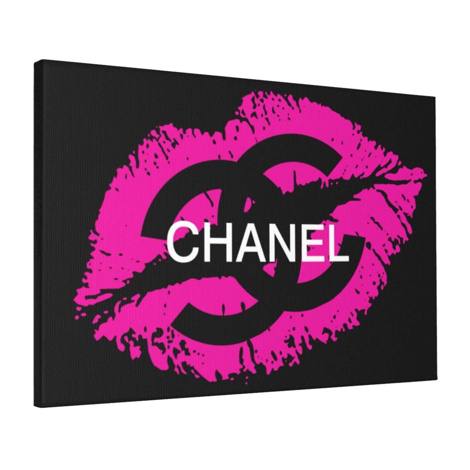 Amazon.co.jp: ポスター 赤い唇 シャネル アート 絵画 アート