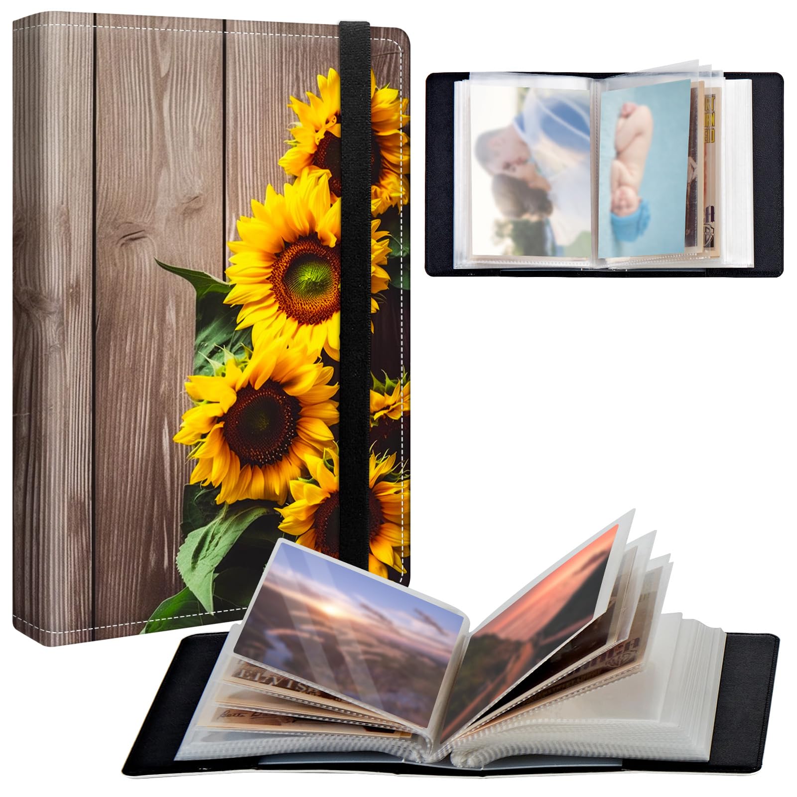 Amazon.com: BPQOJB Small Photo Album 4x6 inch 120 Pockets Photos