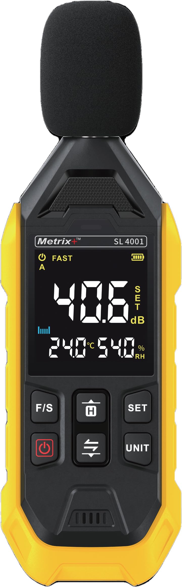 See full amazon price history chart for Metrix+ SL 4001 Sound Level Meter | Bar graph display | Type C charging | Fast and slow response | Max and data hold | 30~130dB(A) | Negative display for better readability Metrix+ SL 4001 Sound Level Meter | Bar graph display | Type C charging | Fast and slow response | Max and data hold | 30~130dB(A) | Negative display for better readability (B0CSKFMHQ8) Amazon Price History, Amazon Price Tracker