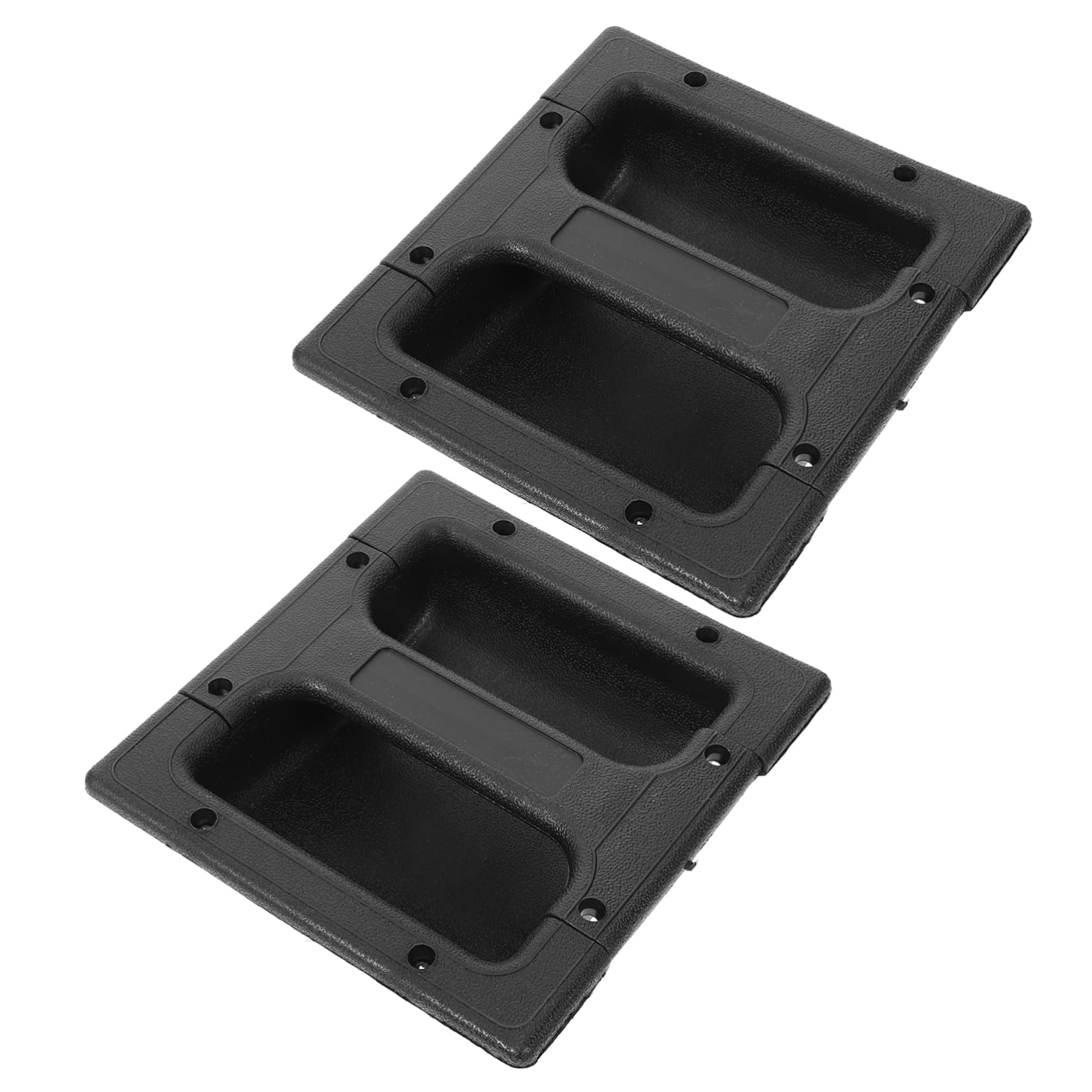 Holibanna 2pcs Durable Plastic Speaker Carry Handles Easy Install Speaker Grip for Amplifier Supplies Secure Mounting for Audio Cabinets and Doors