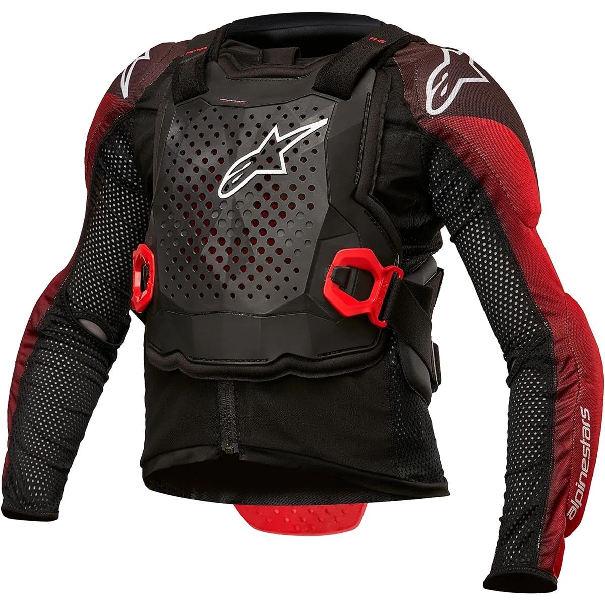 Alpinestars Bionic Tech Youth Protector kurtka, czarny/czerwony, L/XL