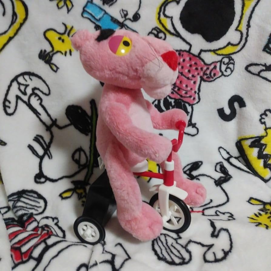 特大【120cm位】ピンクパンサー サイン入り ぬいぐるみ ピンクパンサー L – Chatta