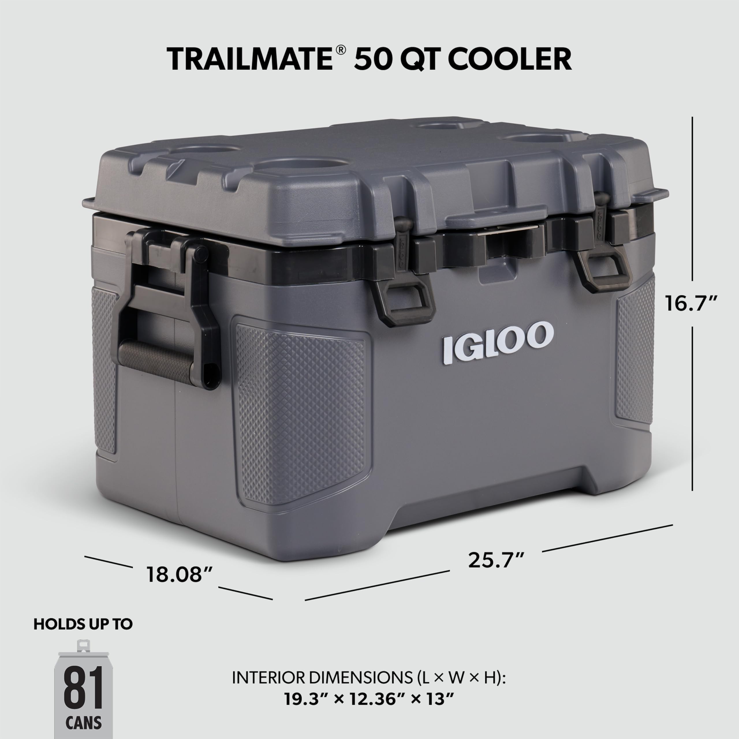 IGLOO TRAILMATE クーラーボックス Igloo Trailmate 50 Qt Cooler, Coolers & Cool Bags - Amazon Canada