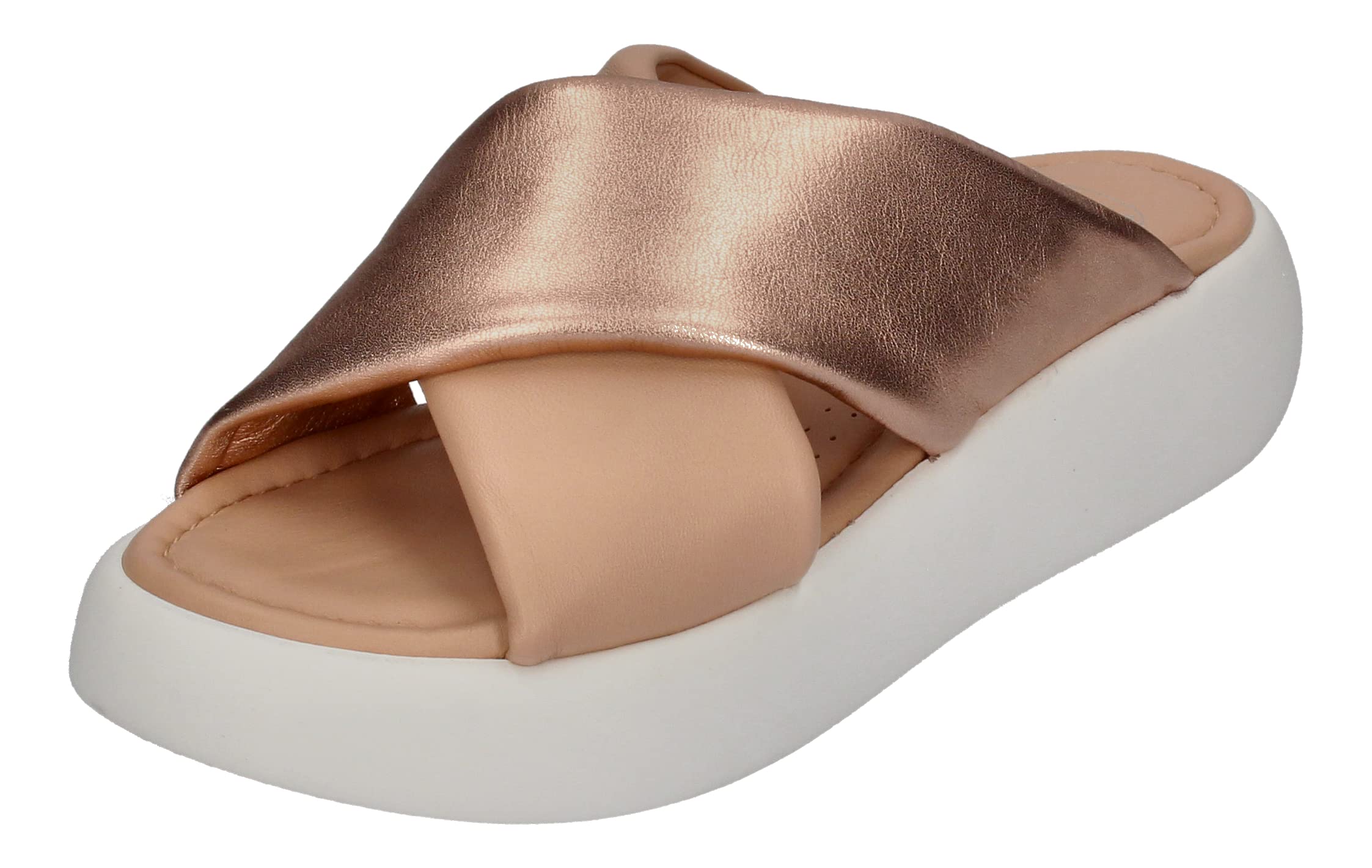 Doctor Scholl Women's Boca Cross Sandal Orthopedic Footwear, Light Pink, 6 UK