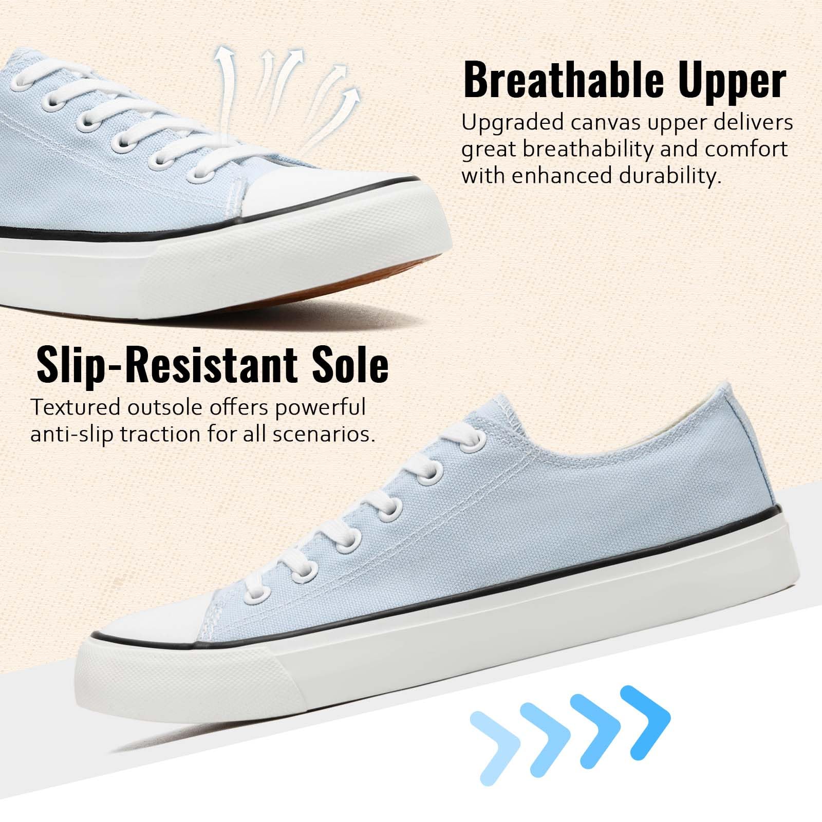Zapatos de lona para mujer, de caña baja, a la moda, informales, tenis, zapatos clásicos para caminar