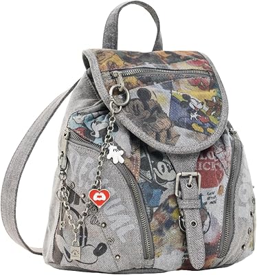 Desigual Sac à dos femme noir taille unique
