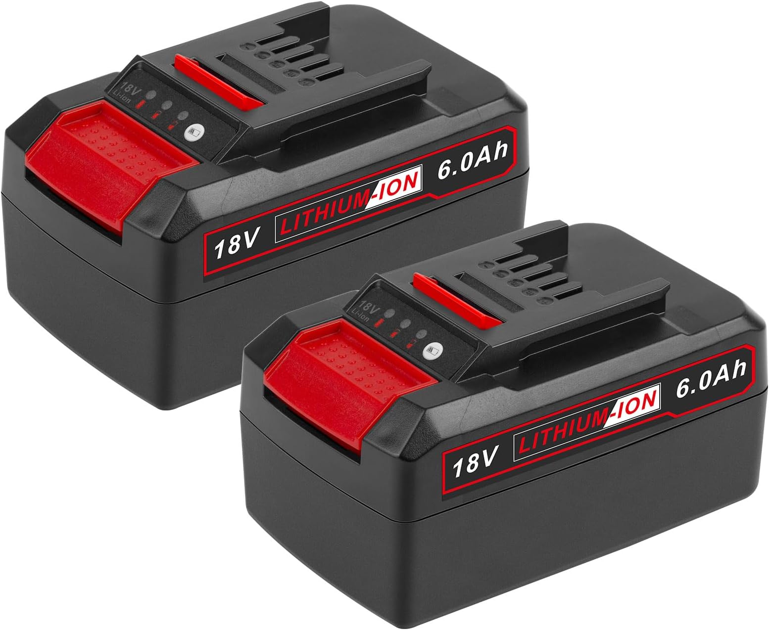 Labtec 2 Packs 18V 6000mAh Battery Packs Compatible with Einhell Tools X-Change 4511396 4511437neu PXBP-600 PX-BAT52 Cordless Power Tools Battery