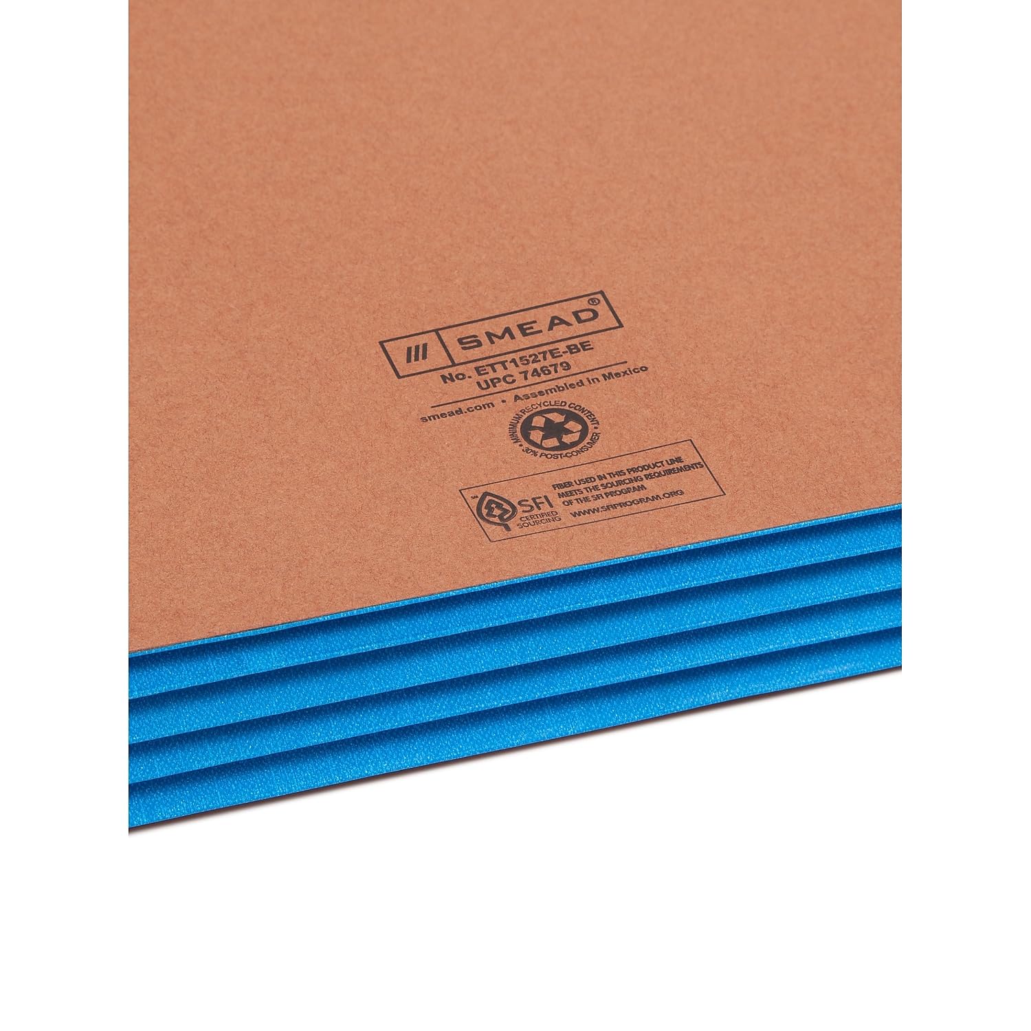 Smead 3 1/2 "Espansione File Tasche Legale Blu/Redrope 10pièce Scomparti File Tasche (400 mm, 241 mm (S), 9 Pollici, 15 Pollici, 10 Pezzi (S))