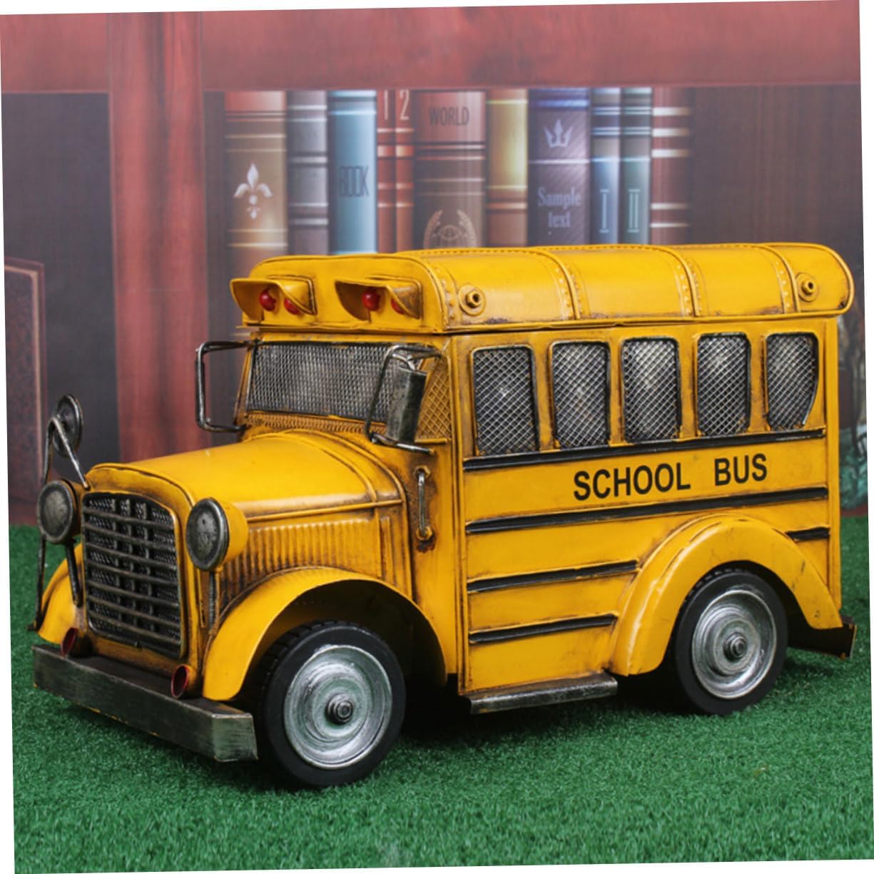 Retro Iron Car Model Vintage Car Accessories for Home Office Decoration