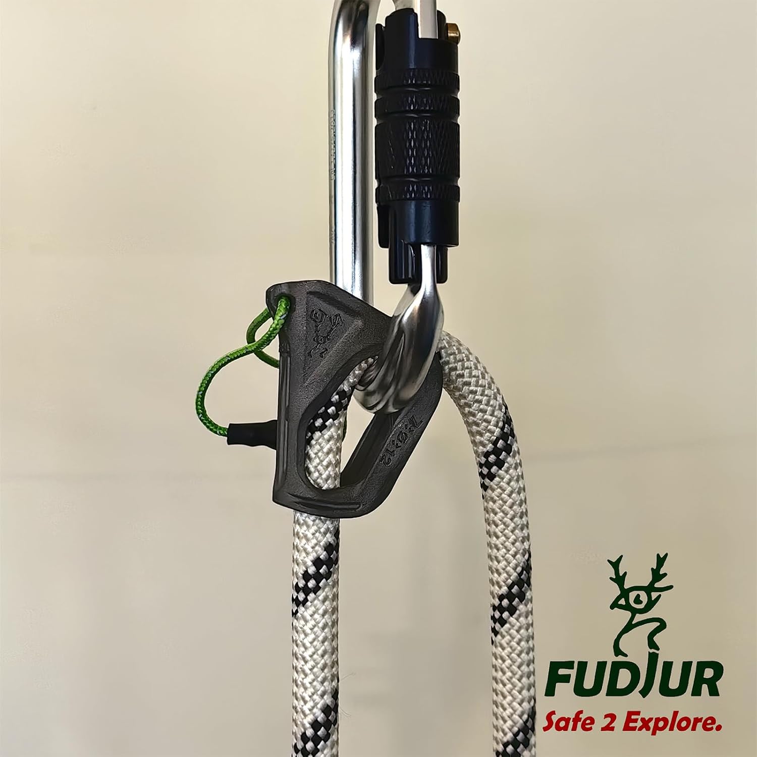 Rope Ascender Lightweight Rope Clamp Ascender Riser Adjuster Unisex Fits Rock Climbing,Hunting,Protection Rescue,Rappelling,Arborist,Gear Equipment