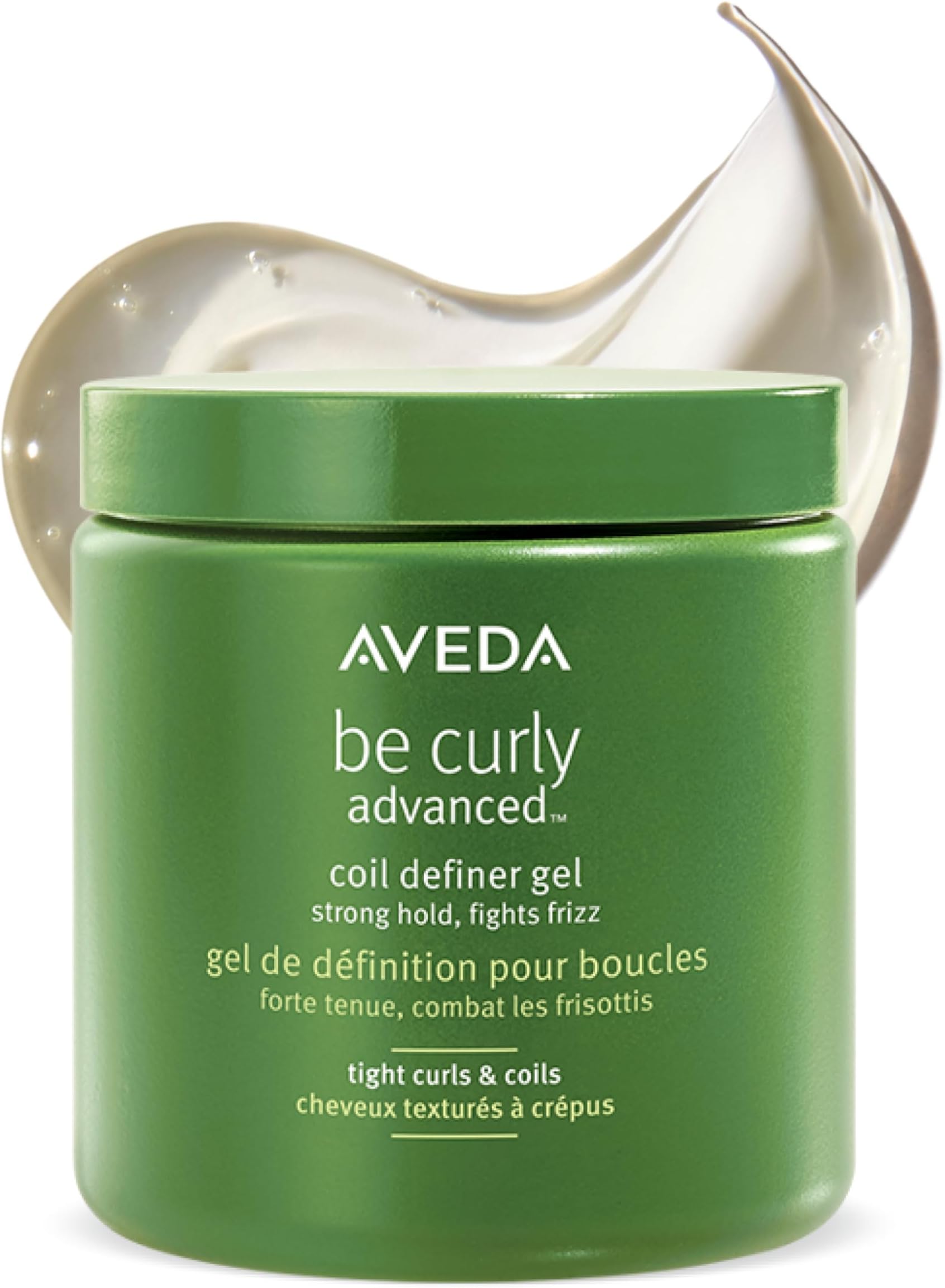 Aveda Be Curly Advanced Coil Definer Gel | Strong Hold Gel for Coily Hair | Defines & Protects from Humidity | Silicone Free | 93% Naturally Derived*, 8.8 Ounce