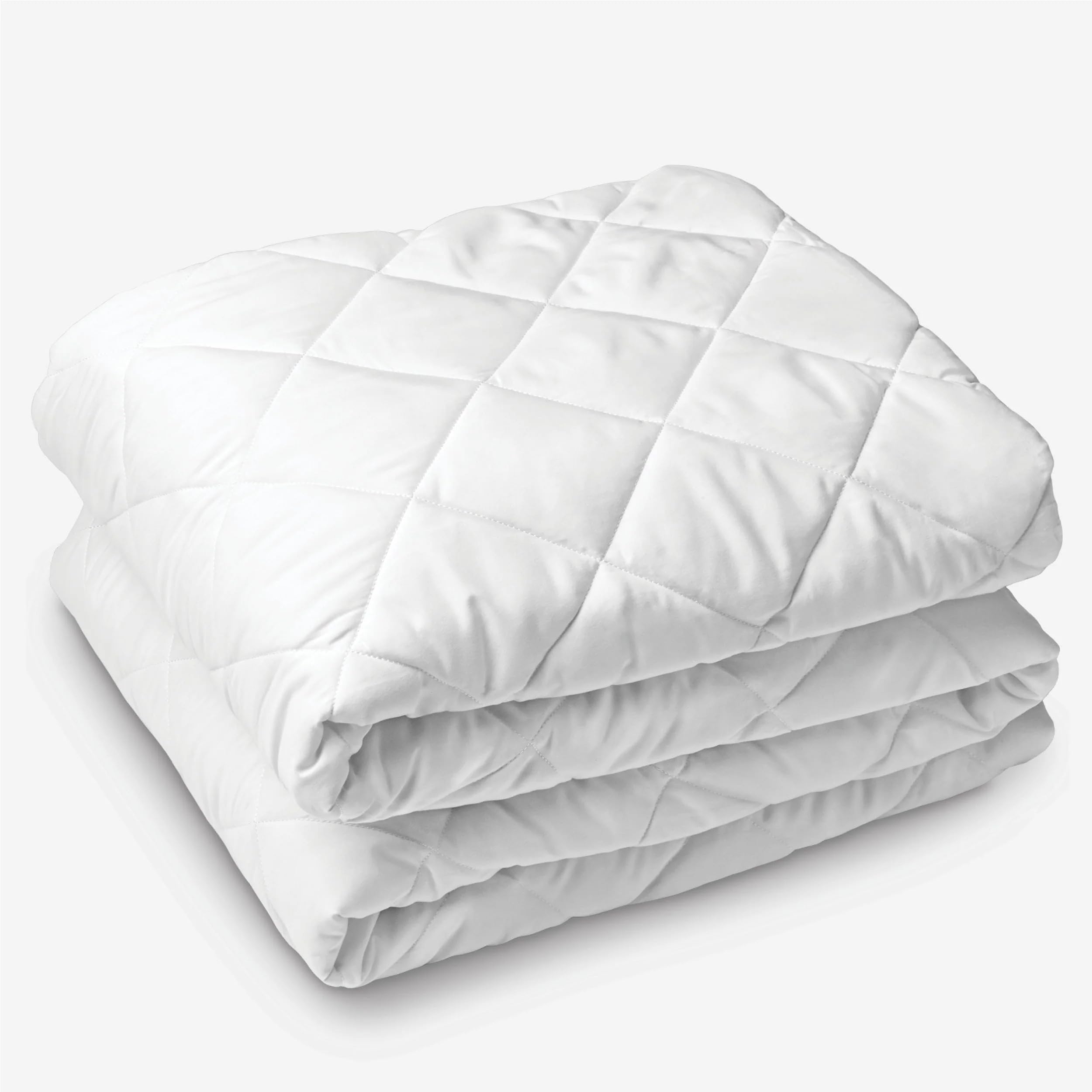 Aspire Homeware Single Mattress Protector (90 x 190 Cm) – 30cm Deep Quilted Mattress Cover - Soft Anti Allergic Noiseless Mattress Protector Single Bed
