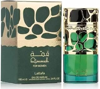 Qimmah Perfume for Women 100ml Oud Musk Eau De EDP Arabian Fragrance Lavender, Safron, & Clary Sage