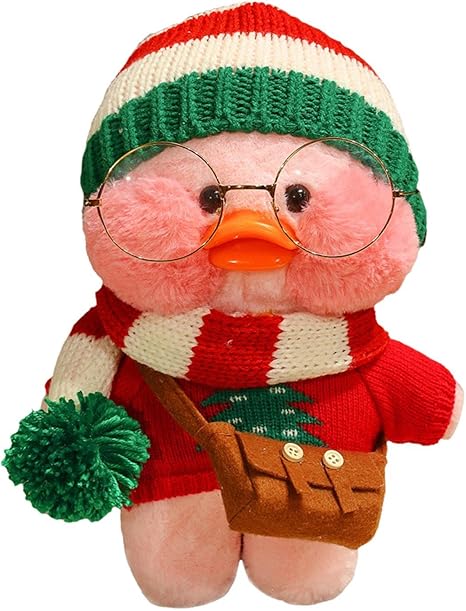 Amazon Co Jp 12インチカワイイぬいぐるみアヒルフィギュアおもちゃ ぬいぐるみソフトかわいいアヒル人形 女の子の女性 の誕生日のバレンタインデーのギフト 8つのスタイルのための抱きしめる枕diyアヒルのおもちゃ Coldwhite おもちゃ