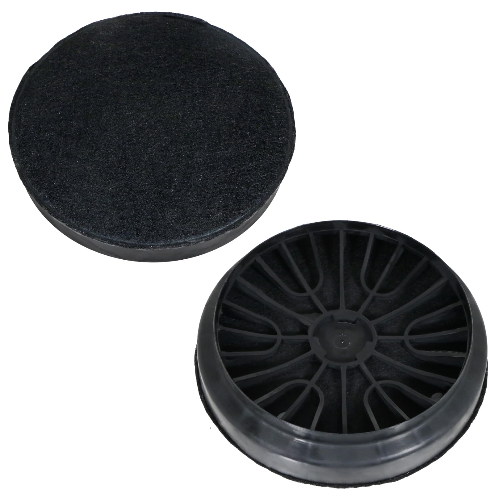 SPARES2GO Filtres à charbon pour Neff hotte aspirante D66B21N0GB D69B21N0GB 00743169 Z5138X1 (Lot de 2)