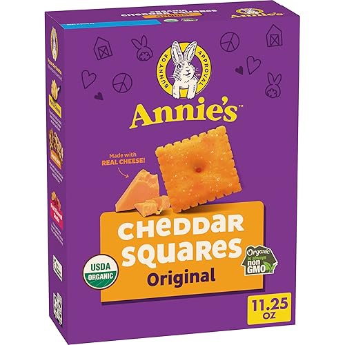 Miniatura 15 de Annie's Organic Cheddar Bunnies - Conejitos horneados de queso cheddar, Graham Snacks