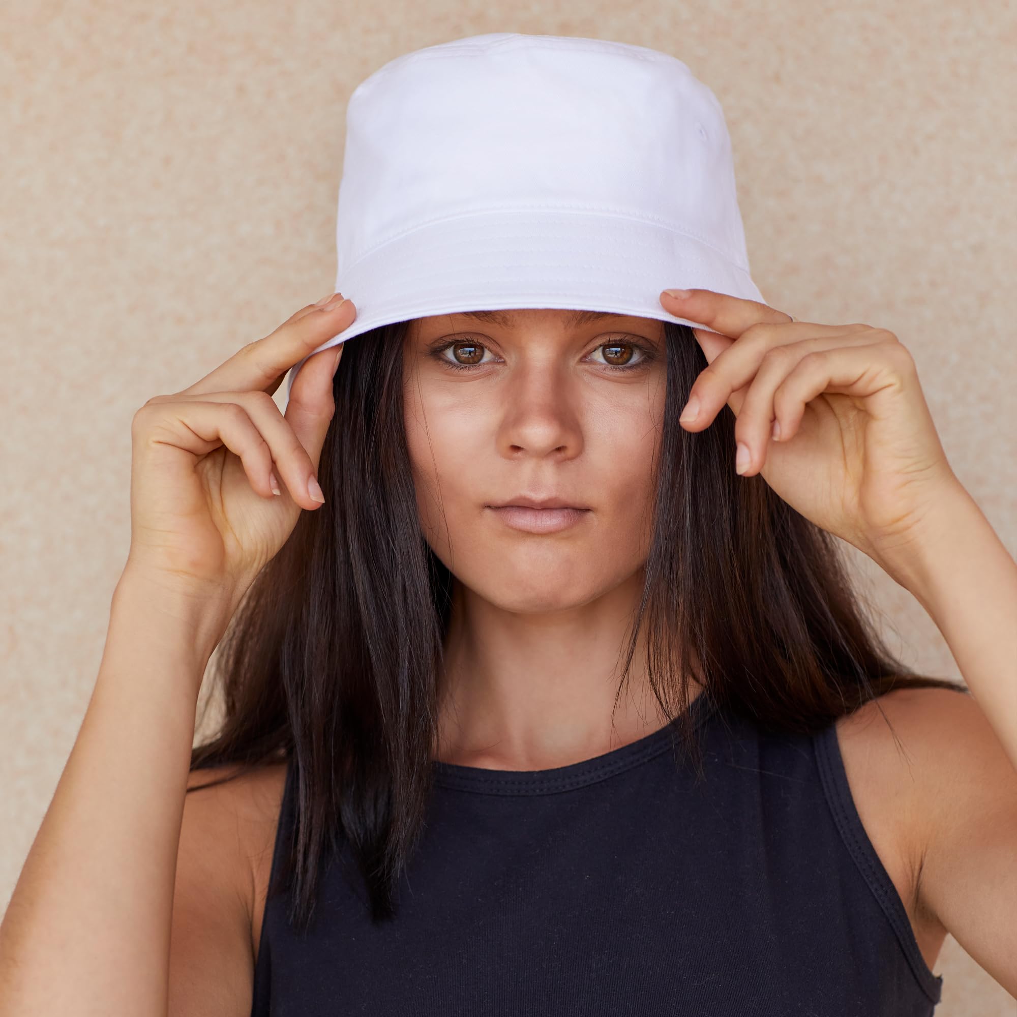 Pembroke® Cappello da pescatore, cappello da sole, 100% cotone, unisex