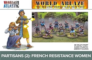 Wargames Atlantic, Partisans 2 French Resistance Women